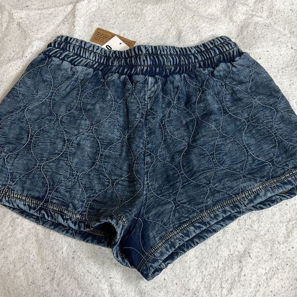 Urban Outfitters quilted fleece denim shorts. New! - Picture 5 of 5